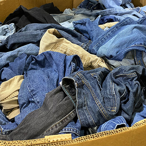 wholesale used jeans